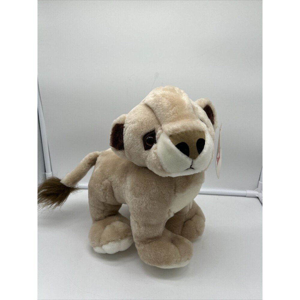 Goffa Light Brown  Lion Cub Plush 11" Stuffed Animal Toy